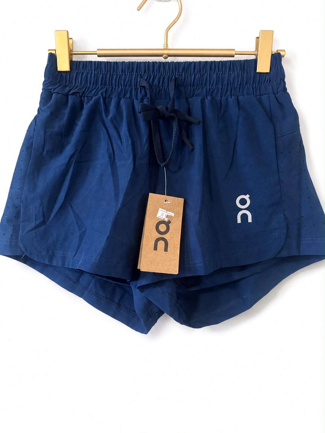 Karlie Navy Short Running Pant
