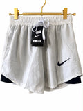 Karlie White Short Running Pants