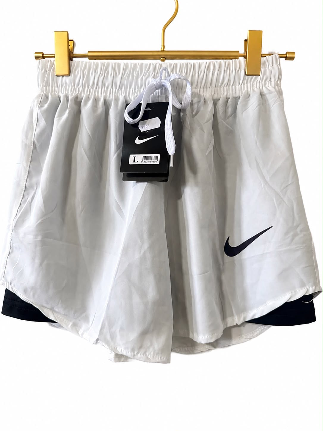 Karlie White Short Running Pants